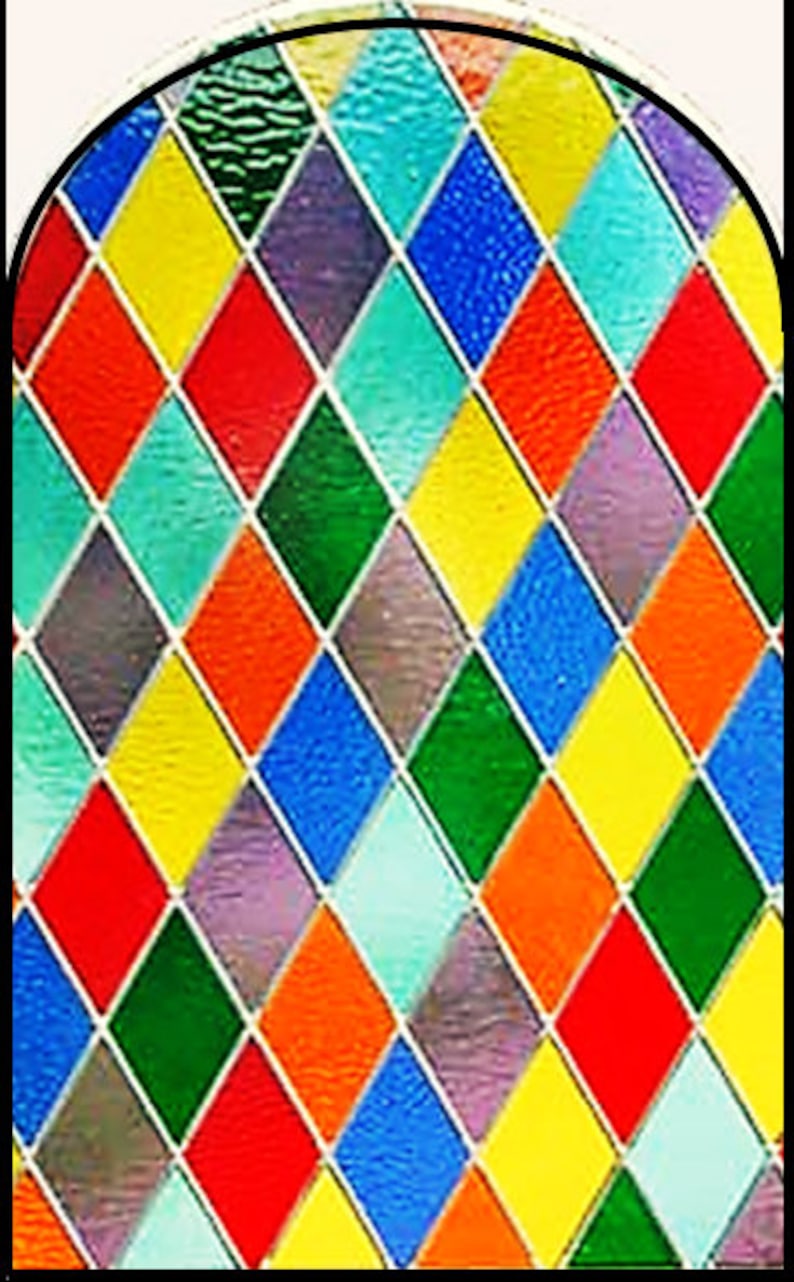 Dolls House CHOICE OF 6 Stained Glass Window Effect Lumiplex Etsy