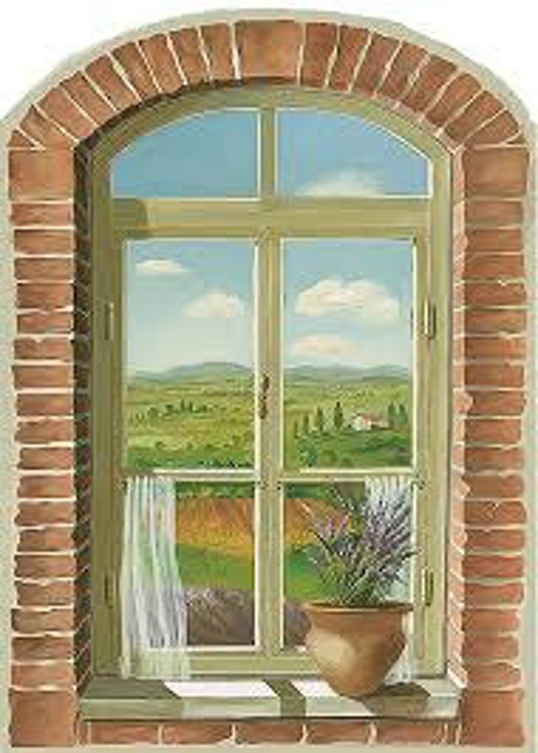 Accessori Casa Bambole Hobby's Finestre E Porta Per Casa Delle Bambole In Plastica - Scala 1:16 (circa 1 Pollice), Colore Verde/bianco Finestre Casa Bambole