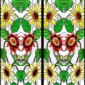 choice of 6 (set of 2) dolls house stained glass door plastic panels-for dollhouses & other crafts see our reviews for these fabulous items
