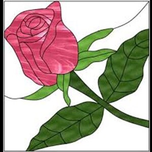May include: A single pink rose with green leaves and stem. The rose is in a bud stage and has a light pink color.