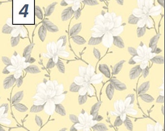 Choice of Dollhouse Wallpaper: Chinoiserie and Floral Miniature Paper (Choice of 4)