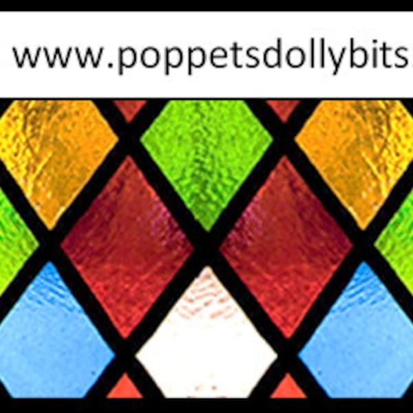 choose from 6 border dollhouse stained glass window effect lumiplex plastic panels-use in cardmaking or dolls house