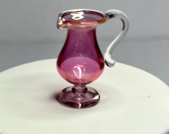 cranberry glass choice of 3 items - so detailed