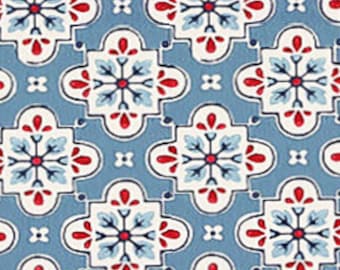 Floral Dolls House Carpet: Velvet Feel, Peel-Stick Back (27cm x 19cm)