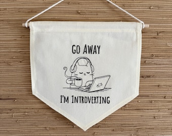 Funny Cat Banners- 4 To Choose From.