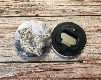 Magnet/Bottle Opener- great gift for Leopard lovers