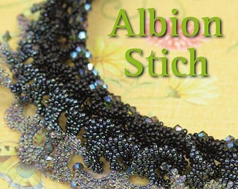 Albion Stich, beading booky in German language by Heather Kingsley-Heath