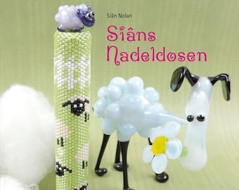 Siâns Nadeldosen, beading book in German language by Siân Nolan