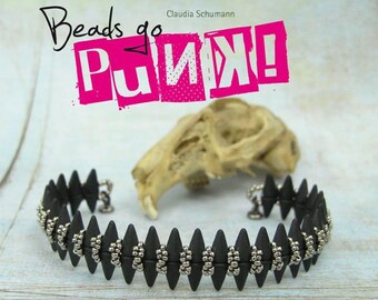 Beads go Punk!, German version of the beading book by Claudia Schumann