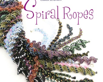 Spiral Ropes, beading book in english language by Claudia Schumann