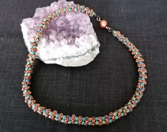 Beading Kit for "Galatea - grün", all the needed beads, no pattern