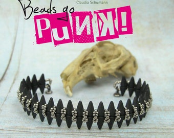 Beads go Punk!, beading book about Spikes and other beads by Claudia Schumann