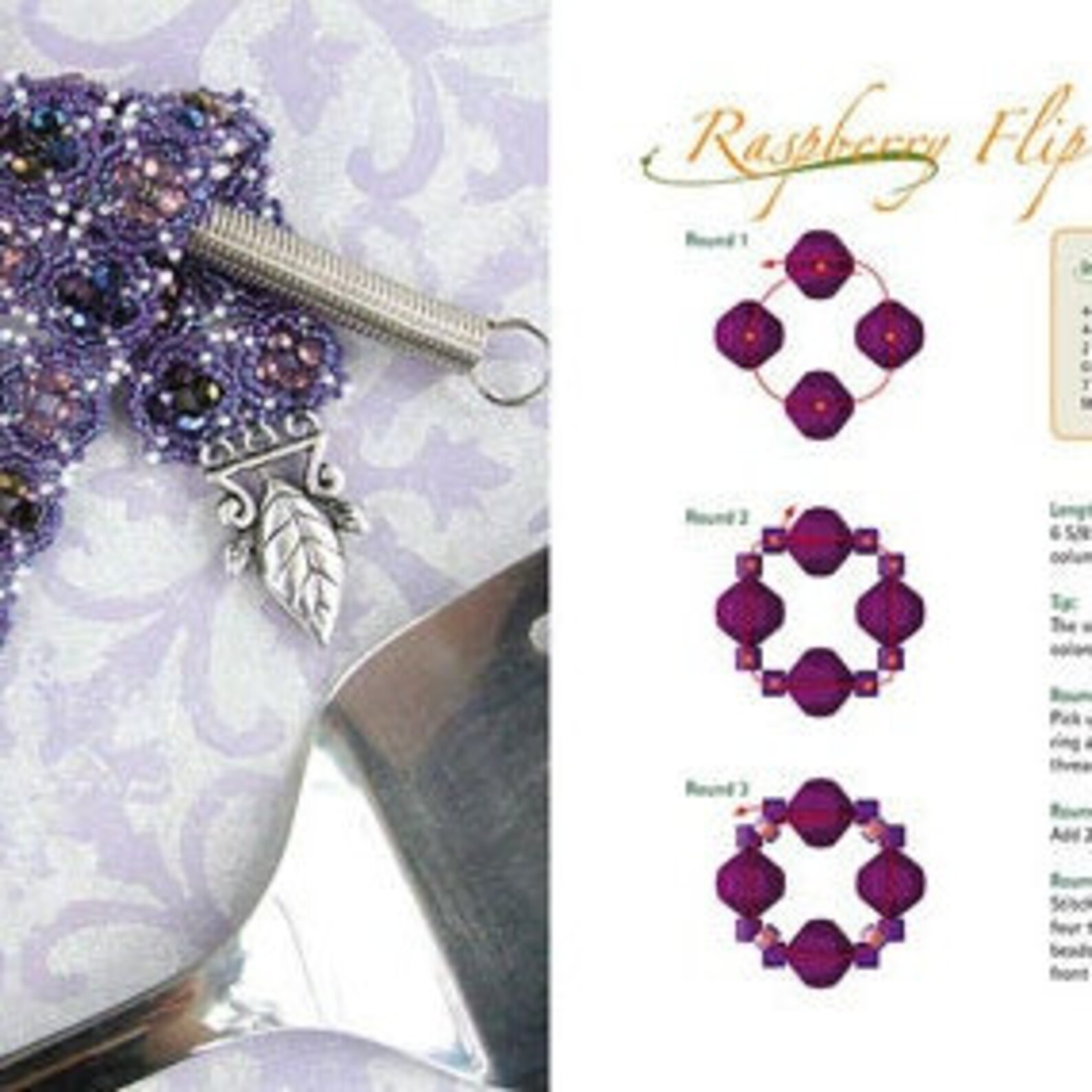 The Beader's Cookbook Beading Book by Sabine Lippert Etsy UK