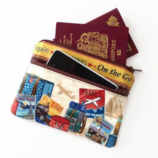 Passport Pouch Etsy