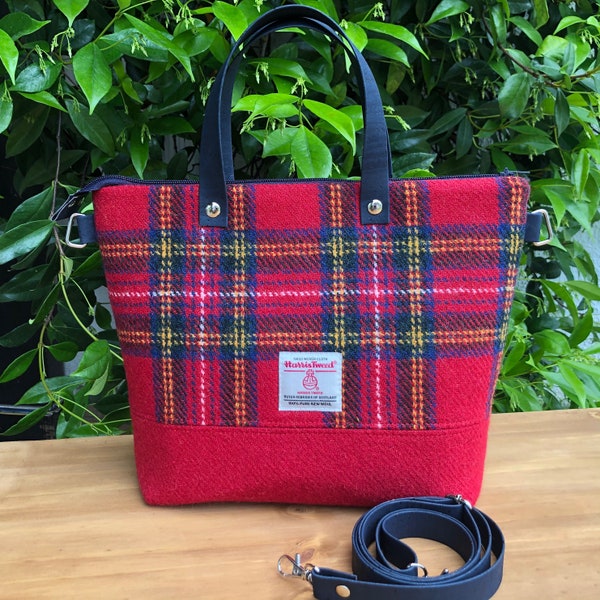 Royal Stewart Red Plaid Tartan Backpack