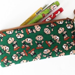Vintage Comics Pencil Case, Jimmy Five, Monica and Friends Zipper Pouch