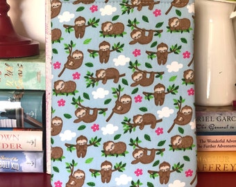 Sloth Padded Book Sleeve, Sloth Gift