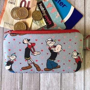 Portamonete Popeye e Olivia, portamonete