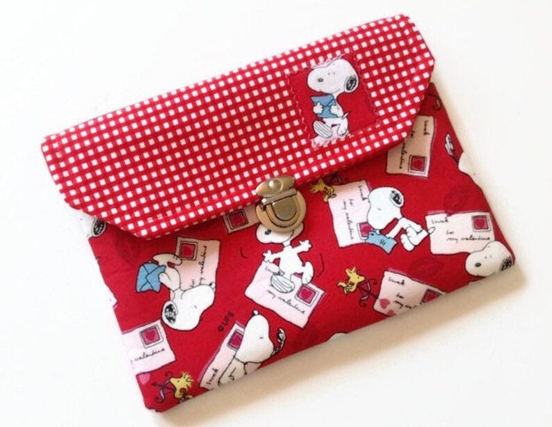 Snoopy Ipad Mini Case Peanuts Padded Tablet Case Snoopy Etsy