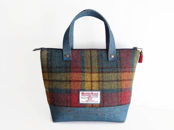harris and tweed bags