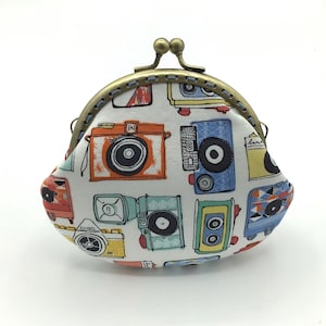 Retro Vintage Cameras Coin Purse