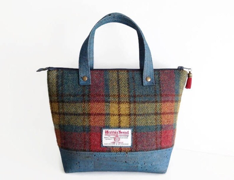 harris tweed bags and accessories