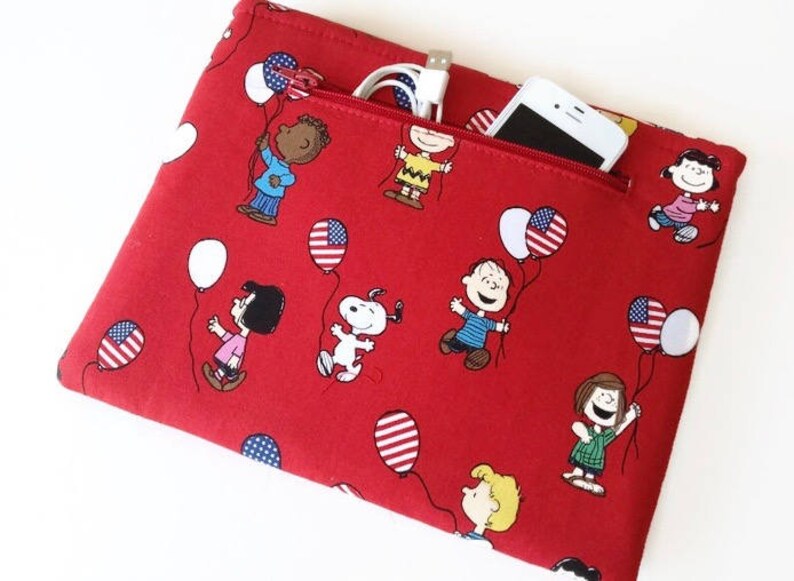 Snoopy Ipad Case Red and Blue Patriotic Snoopy Tablet Case Etsy