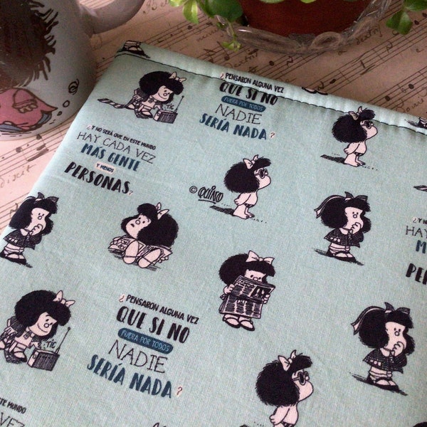 Mafalda Book Sleeve, Argentinian Cartoons