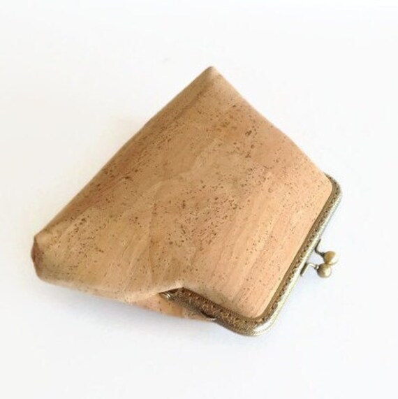 Cork Clutch Eco Friendly Purse Gift for Her Cork Wallet Christmas Gift Etsy Ireland