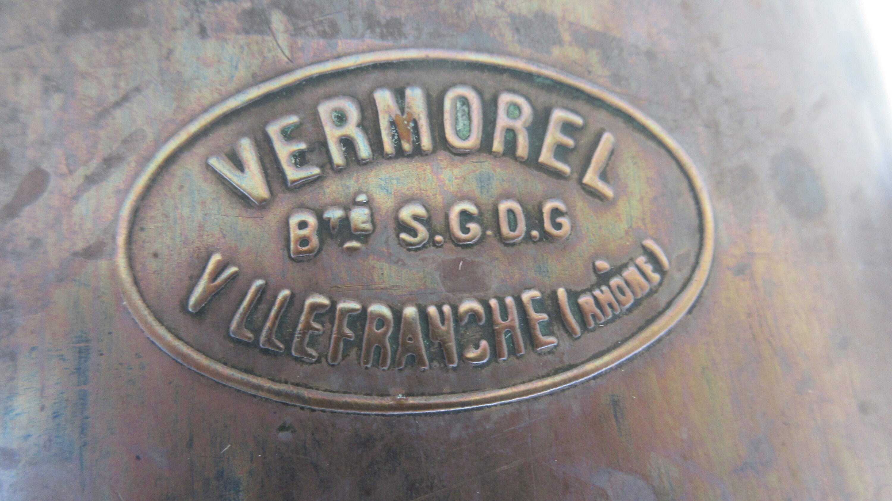 Pulvérisateur de Cuivre, Vermorel, Loft Industriel, Pulvérisateur Cultures Rustiques, Français Millé