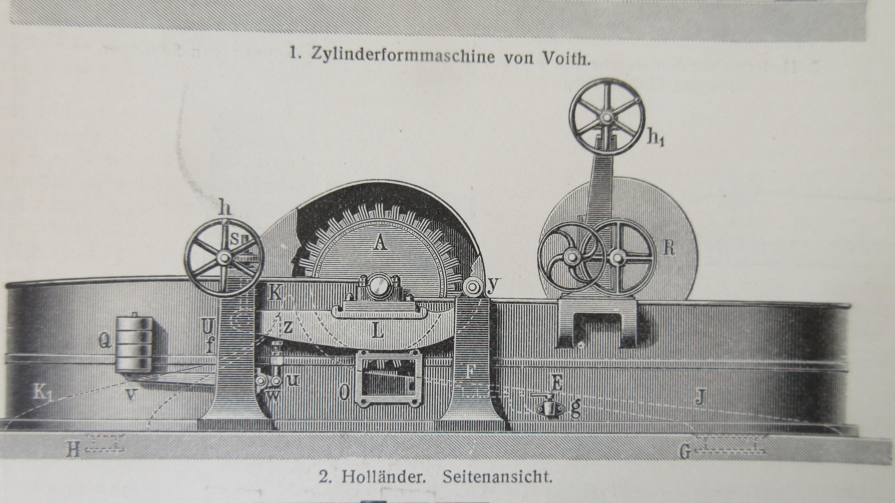 Antique Dictionary Print 1908 Industrial Machinery Paper Mill Etsy