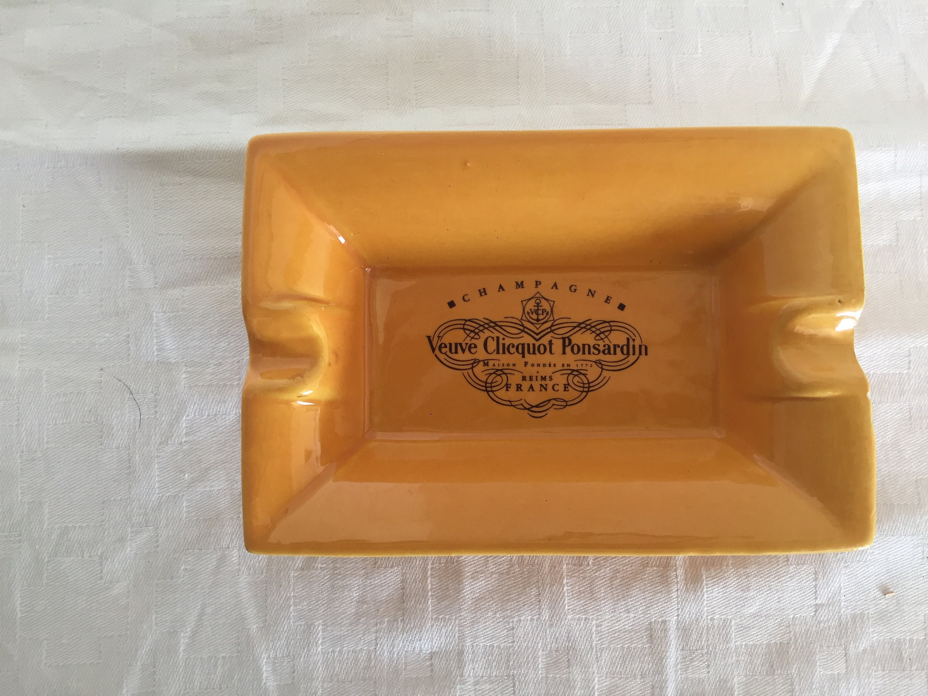 Cendrier Veuve Clicquot, Sous-Verre, Plat de Caviar, Rangé, d'olive, d'apéritif, Bistro Français, Me