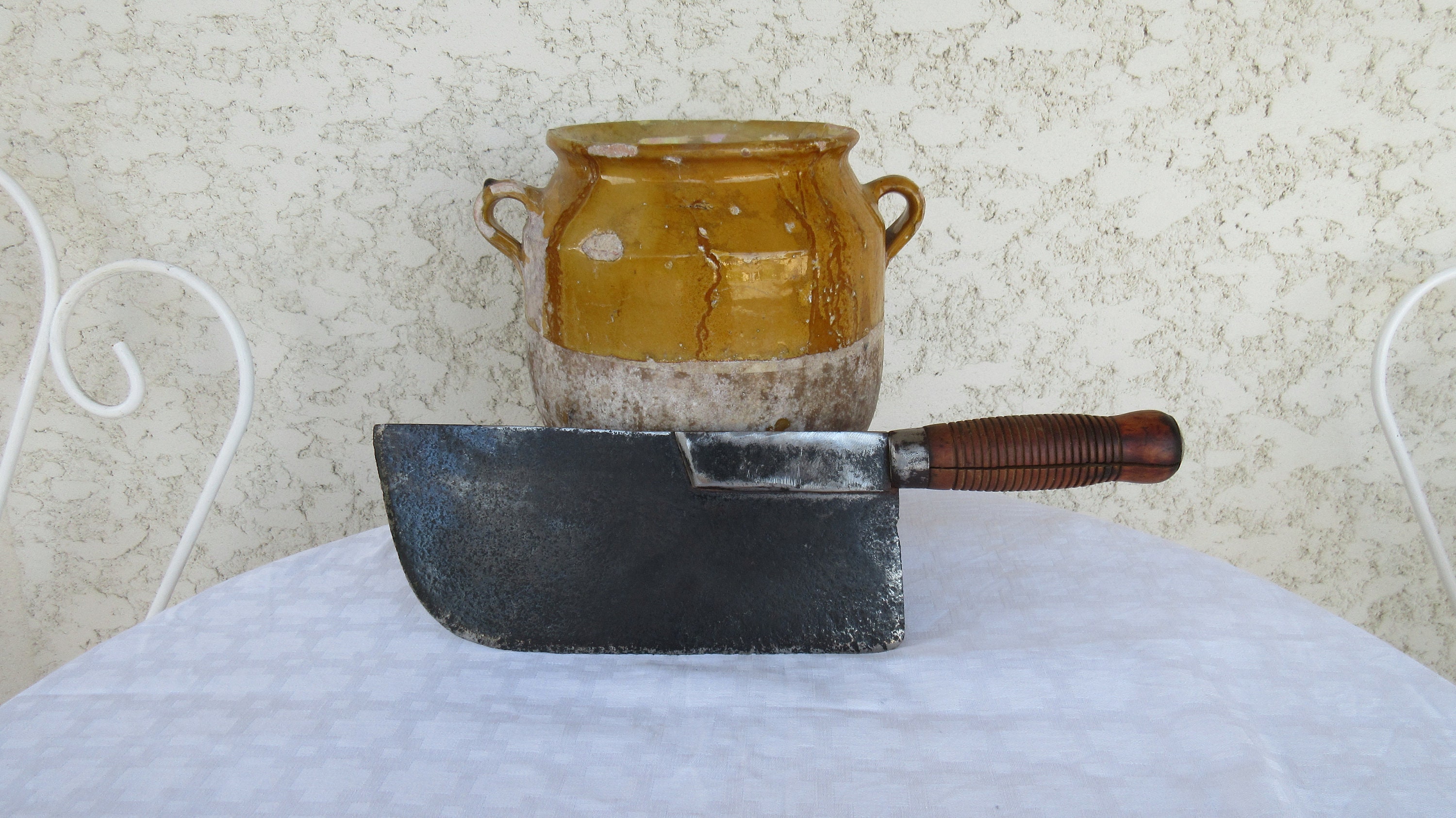 Couperet, Français Grand 15 Bouchers Cleaver, Hachoir , Chefs Couteau de Cuisine, Ustensile Cuisine 