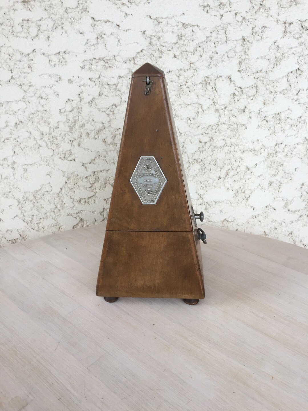 Métronome mécanique Français antique Maelzel PAQUET Etsy France