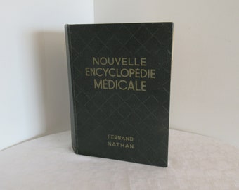 French Medical Encyclopedia by Dr Sliosberg and Professor Tanon, Editor Fernand Nathan, Vintage French circa 1956, Gift Medical Student