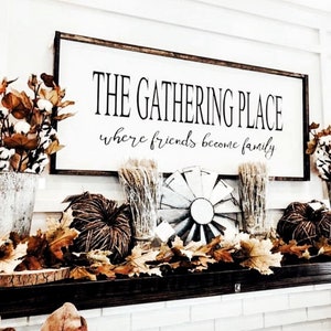 The Gathering Place Wood SVG The Gathering Place SVG Kitchen Svg Family Svg Thanksgiving SVG Cut File Svg File for Home Decor