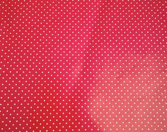 Papel de regalo navideño, envoltura de regalos, vacaciones, temporada, puntos rojos y blancos, decoración única e inusual, dar diversión y felicidad