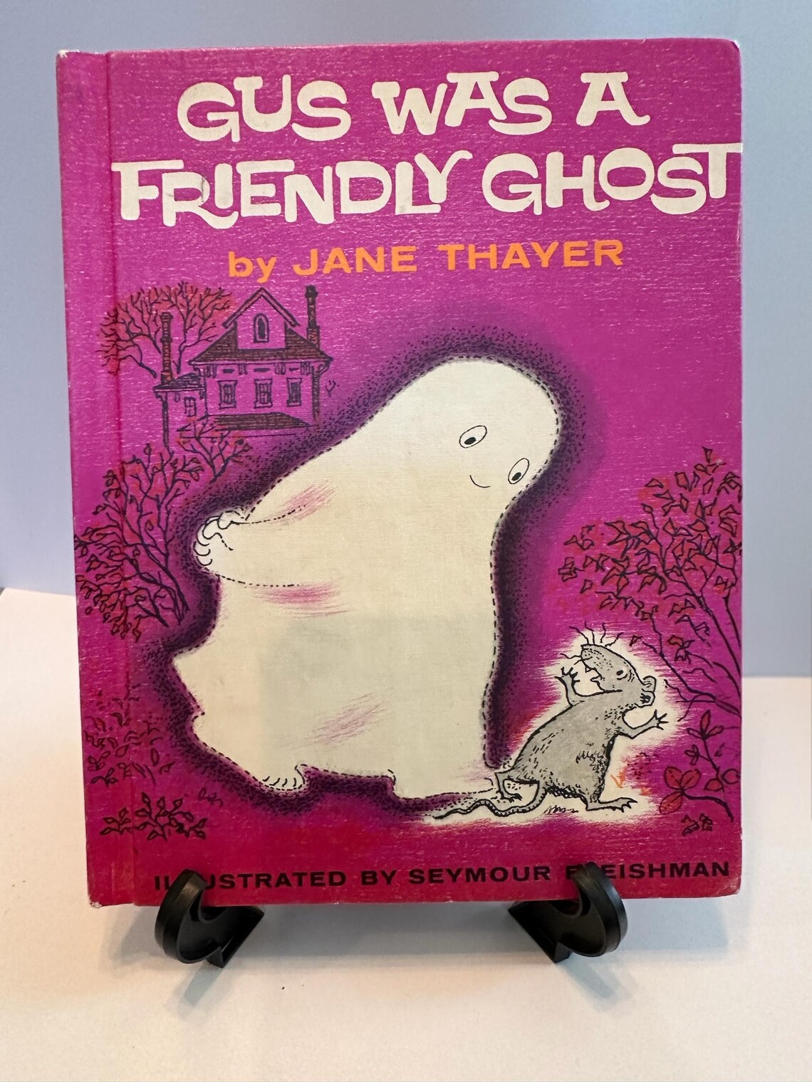 Gus Reader Rabbit Gus Was A Friendly Ghost Vintage Weekly Reader Children’s Book Jane ...