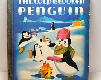 1946 El pequeño libro dorado Pingüino de sangre fría Biblioteca infantil de Disney