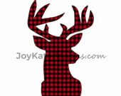 Deer raggy applique design, Vintage stitch deer applique 39 , Deer embroidery file, Bean stitch deer, Fall design, Buck, Hunting, Woodland