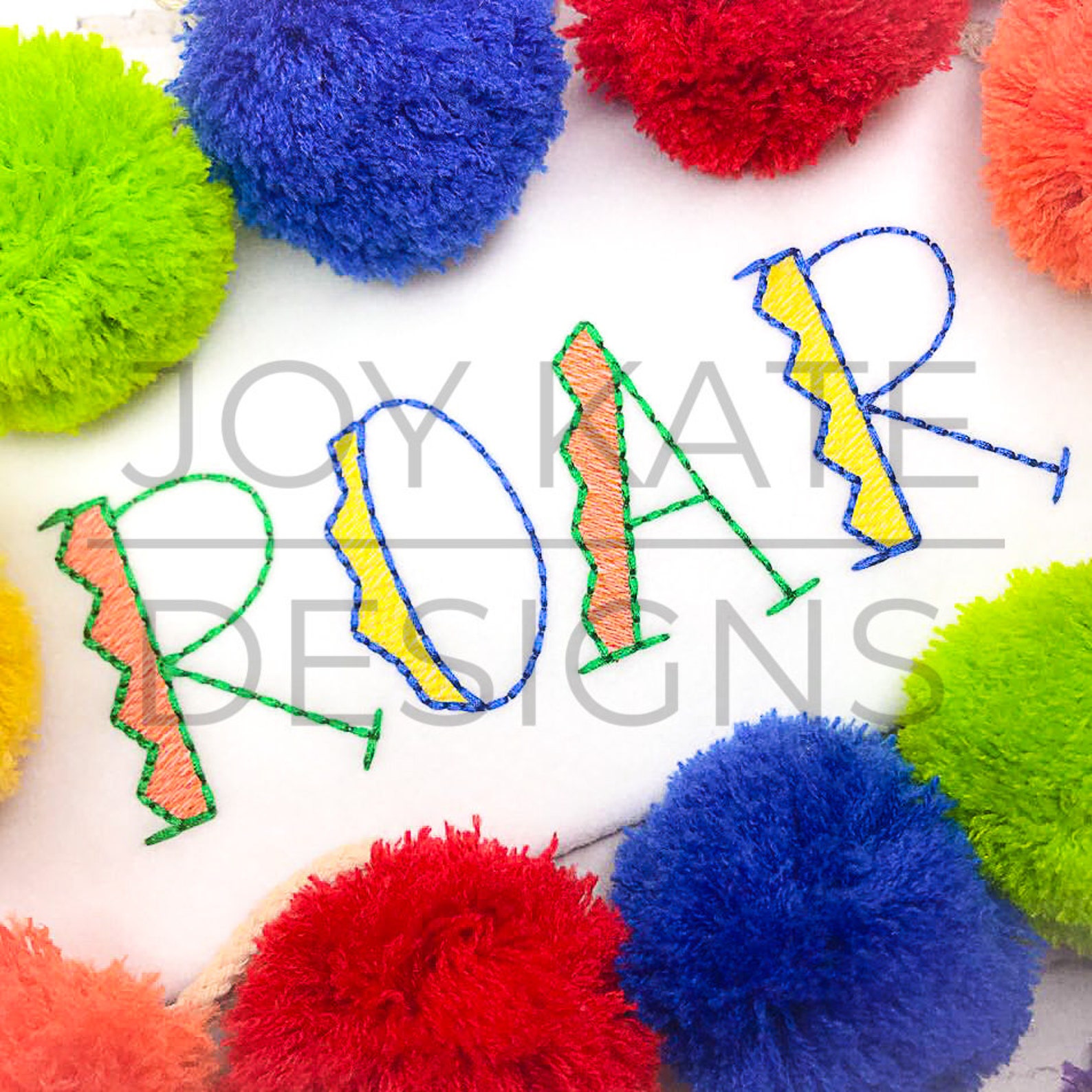 Sketch Dinosaur Bean Stitch Embroidery Font - Etsy