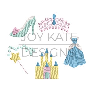 Build Your Own Princess Set Embroidery Design