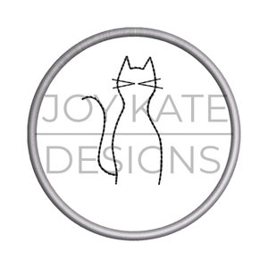 Cat Ornament Embroidery Design