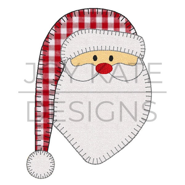 Alte Welt Weihnachtsmann Decke Stich Applikation' Stickerei Design