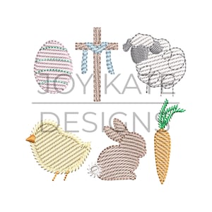 Build Your Own Easter Set Embroidery Design