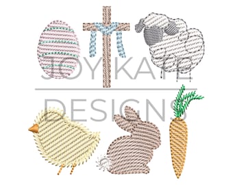Build Your Own Easter Set Embroidery Design