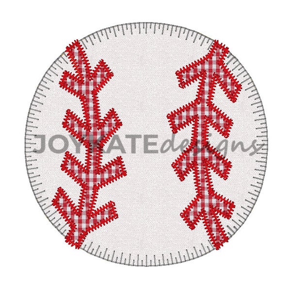 Baseball applique embroidery design (5 sizes), Vintage stitch baseball, Baseball embroidery file, Baseball design, Vintage baseball