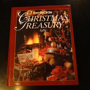 Vintage Family Circle Christmas Treasury Cookbook - 1989