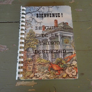 Vintage Destrehan Plantation House Kochbuch - 1985
