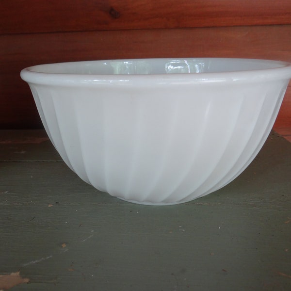 Glass Mixing Bowl Etsy
